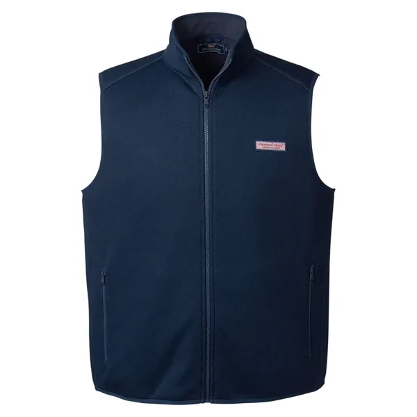 Vineyard Vines Mountain Sweater Fleece Vest... from ASI 84358 S&S Activewear