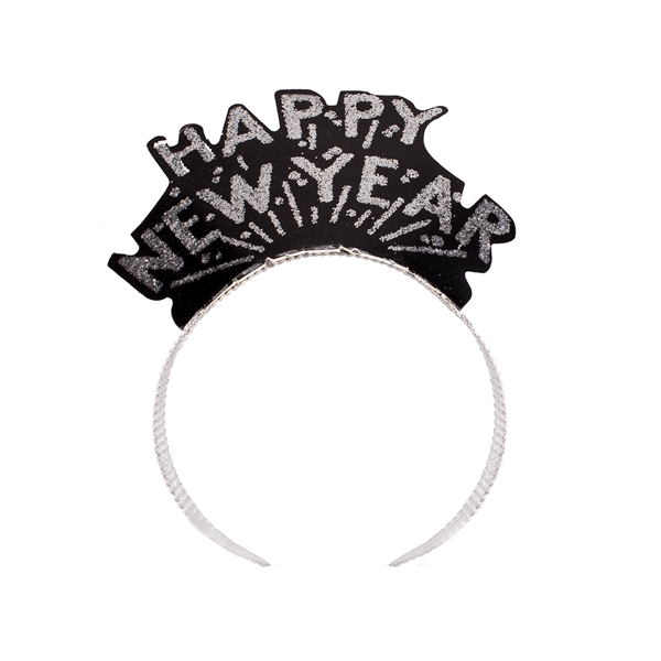 Silver and ebony colored New Year's Eve party kit for 50... from ASI 42016 Brighter Promotions Inc