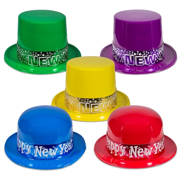 Showboat New Year's Eve party kit for 100 people with top... from ASI 42016 Brighter Promotions Inc