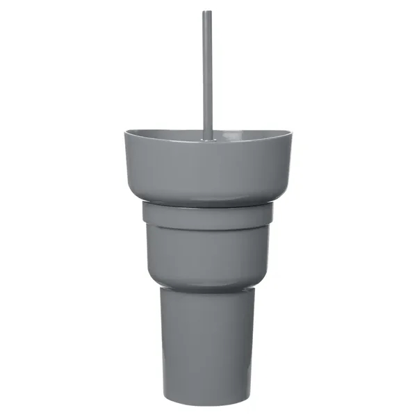 Team 365 1L Recycled PP Stadium Tumbler With Snack Bowl... from ASI 79530 Prime Line