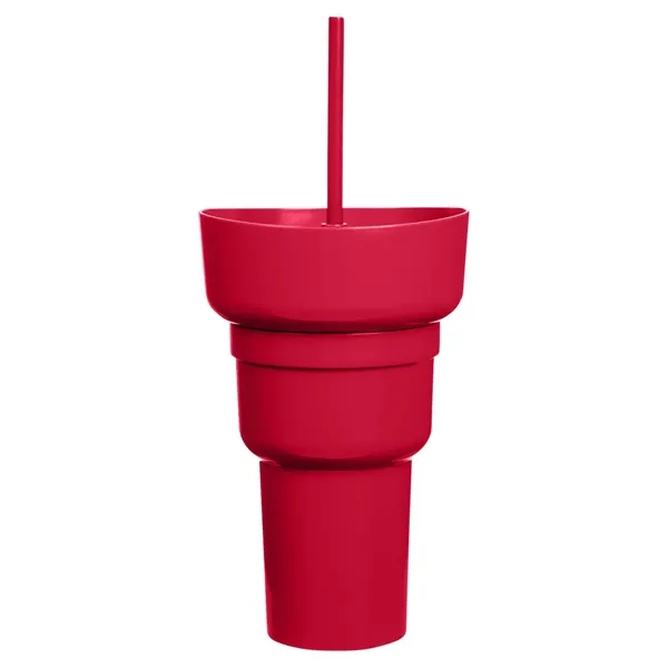 Team 365 1L Recycled PP Stadium Tumbler With Snack Bowl... from ASI 79530 Prime Line