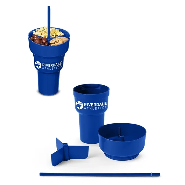 Team 365 1L Recycled PP Stadium Tumbler With Snack Bowl... from ASI 79530 Prime Line