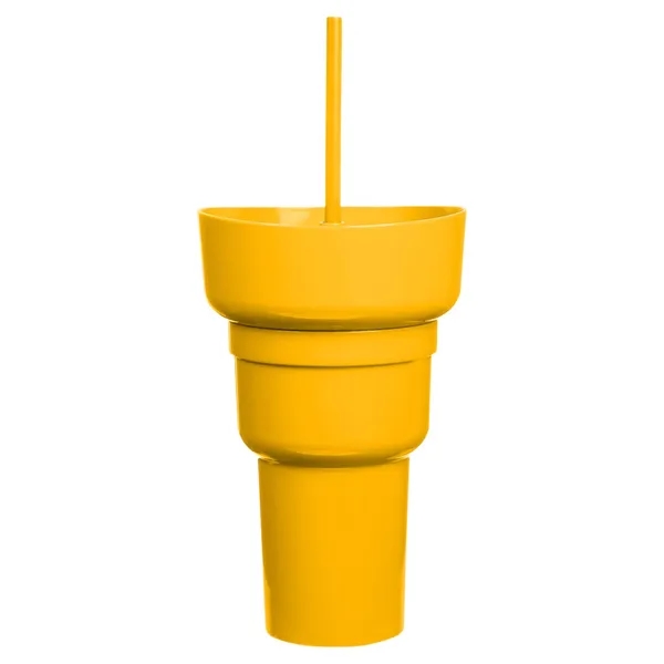 Team 365 1L Recycled PP Stadium Tumbler With Snack Bowl... from ASI 79530 Prime Line