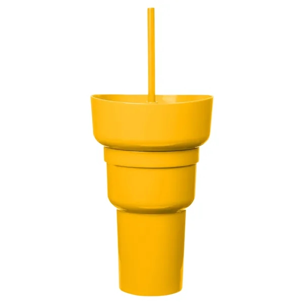 Team 365 1L Recycled PP Stadium Tumbler With Snack Bowl... from ASI 79530 Prime Line