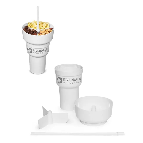 Team 365 1L Recycled PP Stadium Tumbler With Snack Bowl... from ASI 79530 Prime Line