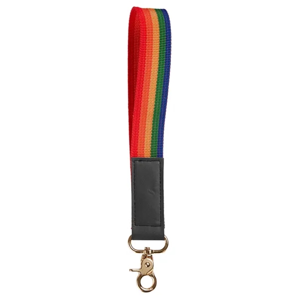b.free Rainbow Pride Wrist Strap Keychain... from ASI 79530 Prime Line