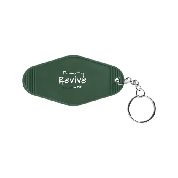 Recycled ABS Motel Keychain... from ASI 79530 Prime Line