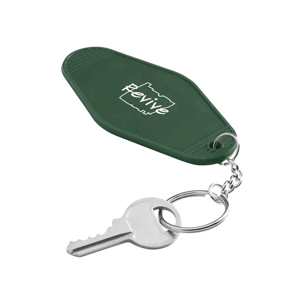 Recycled ABS Motel Keychain... from ASI 79530 Prime Line