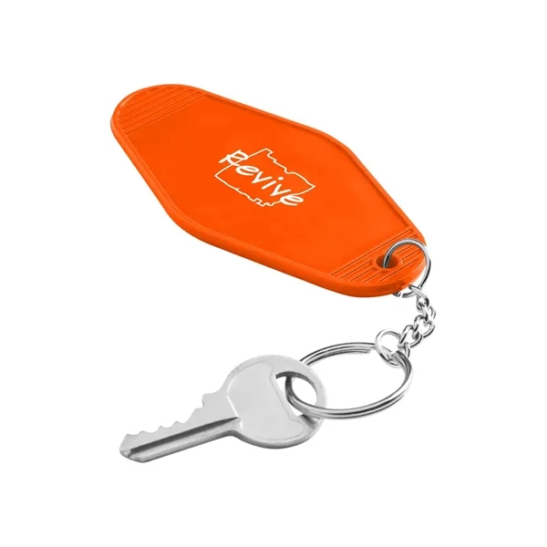 Recycled ABS Motel Keychain... from ASI 79530 Prime Line