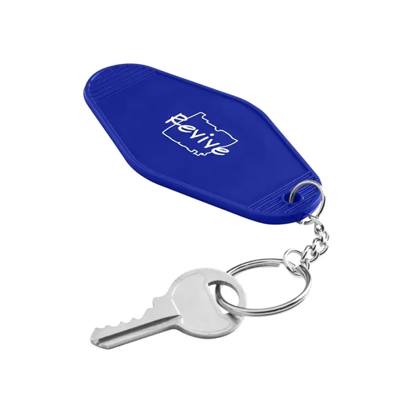 Recycled ABS Motel Keychain... from ASI 79530 Prime Line