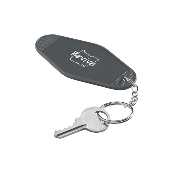 Recycled ABS Motel Keychain... from ASI 79530 Prime Line