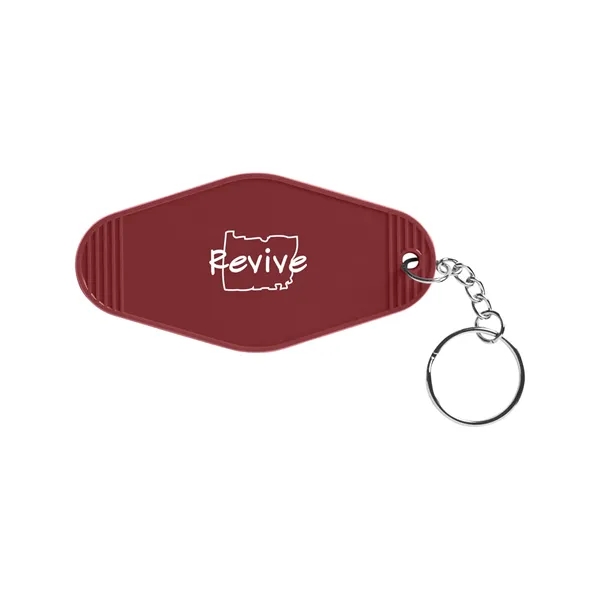Recycled ABS Motel Keychain... from ASI 79530 Prime Line