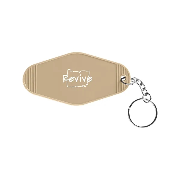 Recycled ABS Motel Keychain... from ASI 79530 Prime Line