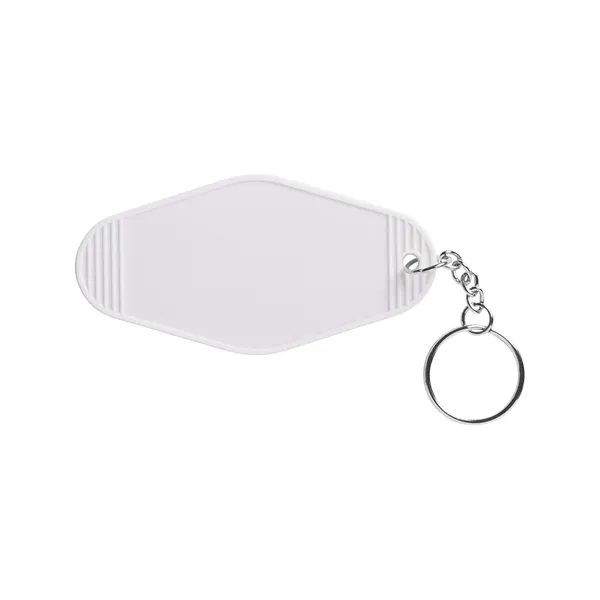 Recycled ABS Motel Keychain... from ASI 79530 Prime Line