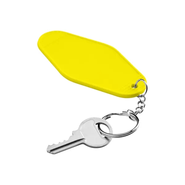 Recycled ABS Motel Keychain... from ASI 79530 Prime Line