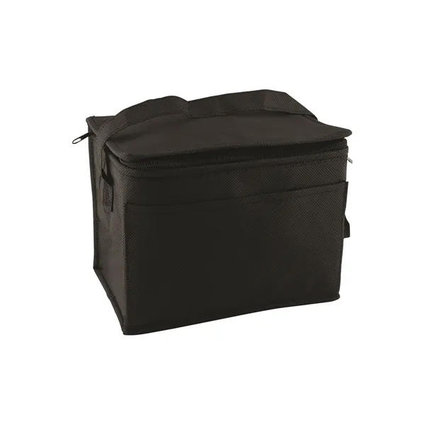 Non-woven insulated six-pack cooler bag with thermal food-safe foil lining.... from ASI 79530 Prime Line