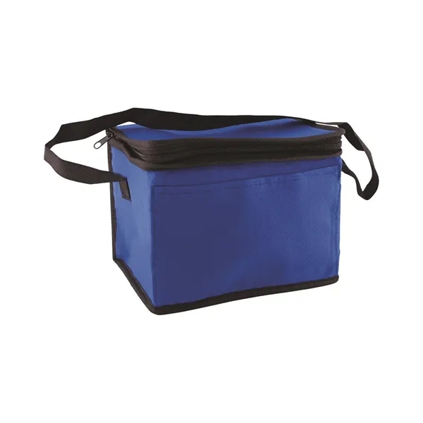 Non-woven insulated six-pack cooler bag with thermal food-safe foil lining.... from ASI 79530 Prime Line