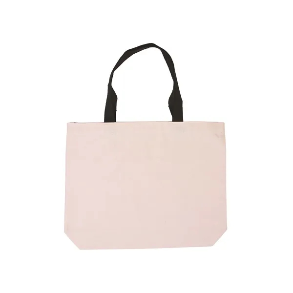 All-natural cotton canvas tote bag with wide gusset and 20.75" carry... from ASI 79530 Prime Line