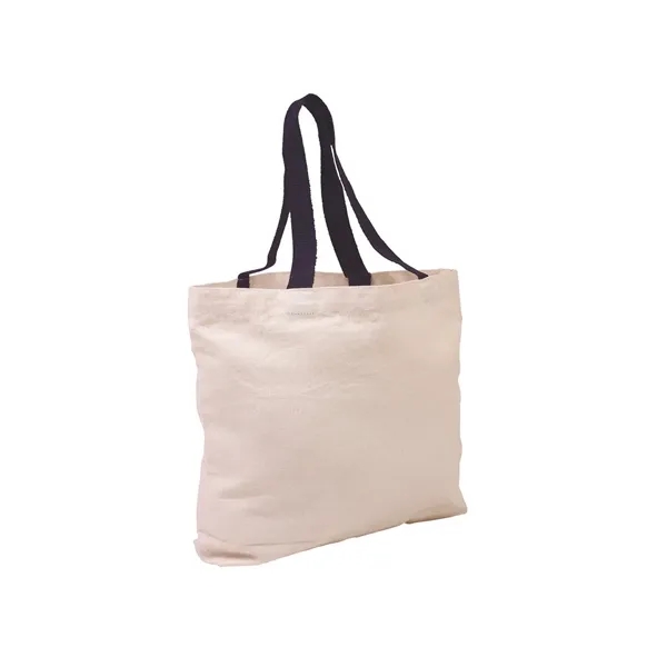 All-natural cotton canvas tote bag with wide gusset and 20.75" carry... from ASI 79530 Prime Line