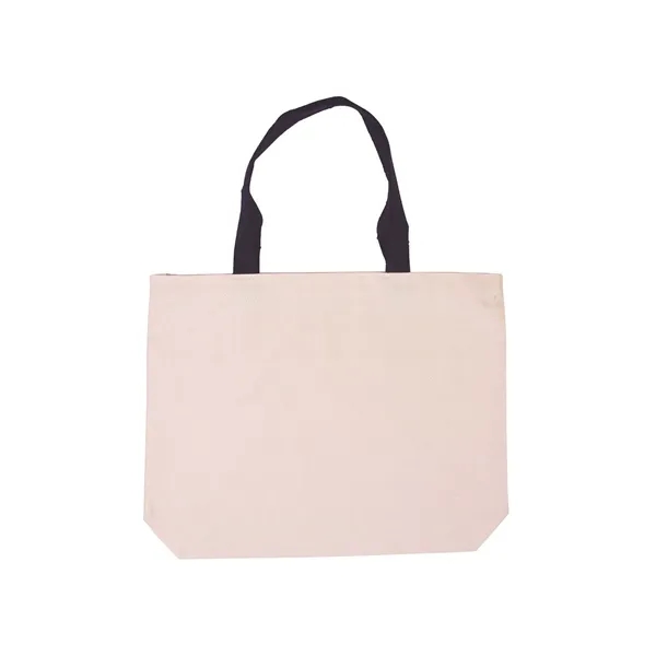 All-natural cotton canvas tote bag with wide gusset and 20.75" carry... from ASI 79530 Prime Line
