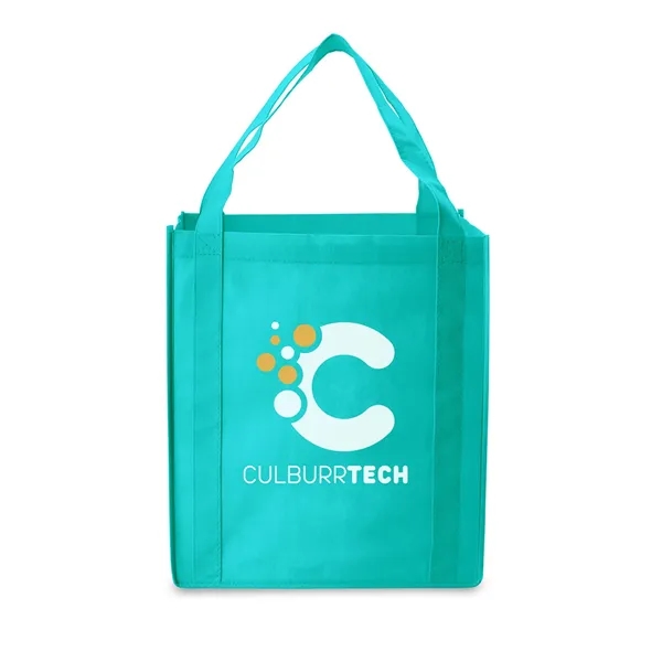 Lightweight and eco-friendly grocery tote bag with spacious open main compartment,... from ASI 79530 Prime Line
