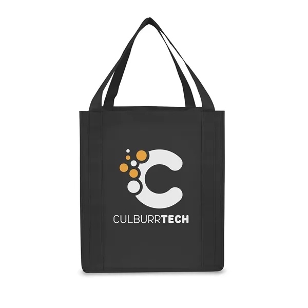 Lightweight and eco-friendly grocery tote bag with spacious open main compartment,... from ASI 79530 Prime Line