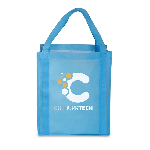 Lightweight and eco-friendly grocery tote bag with spacious open main compartment,... from ASI 79530 Prime Line