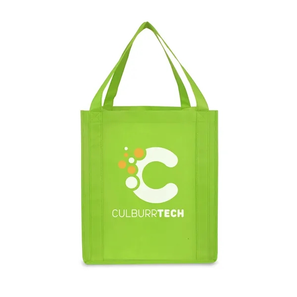 Lightweight and eco-friendly grocery tote bag with spacious open main compartment,... from ASI 79530 Prime Line
