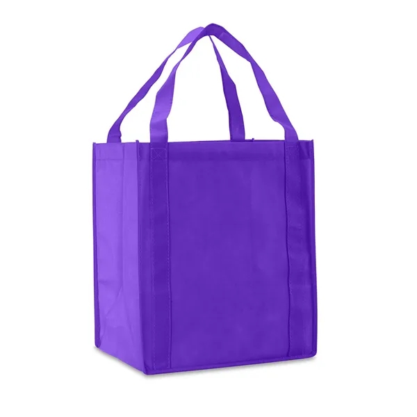 Lightweight and eco-friendly grocery tote bag with spacious open main compartment,... from ASI 79530 Prime Line