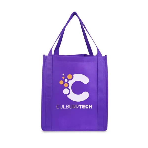 Lightweight and eco-friendly grocery tote bag with spacious open main compartment,... from ASI 79530 Prime Line