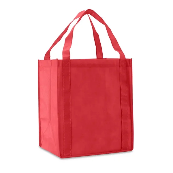 Lightweight and eco-friendly grocery tote bag with spacious open main compartment,... from ASI 79530 Prime Line
