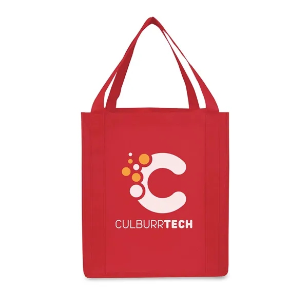 Lightweight and eco-friendly grocery tote bag with spacious open main compartment,... from ASI 79530 Prime Line