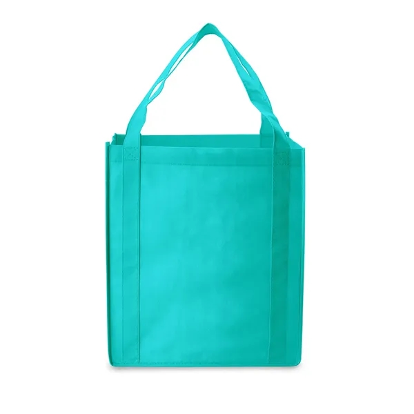 Lightweight and eco-friendly grocery tote bag with spacious open main compartment,... from ASI 79530 Prime Line