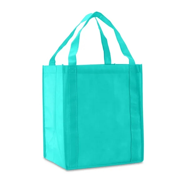 Lightweight and eco-friendly grocery tote bag with spacious open main compartment,... from ASI 79530 Prime Line