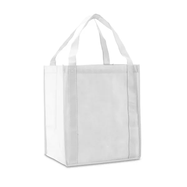 Lightweight and eco-friendly grocery tote bag with spacious open main compartment,... from ASI 79530 Prime Line