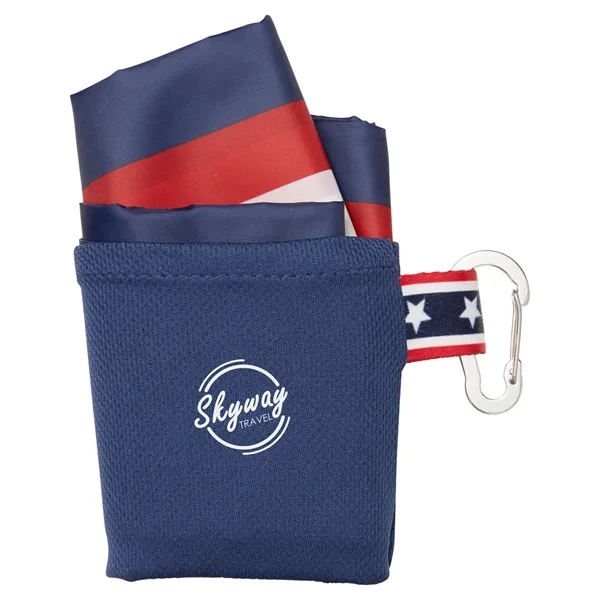 USA Patriotic Packable On-The-Go Picnic Mat... from ASI 79530 Prime Line