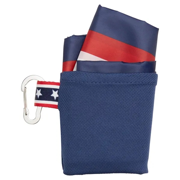 USA Patriotic Packable On-The-Go Picnic Mat... from ASI 79530 Prime Line