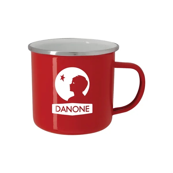 16oz campfire mug is designed for both hot and cold beverages.... from ASI 52710 Lincoln Line