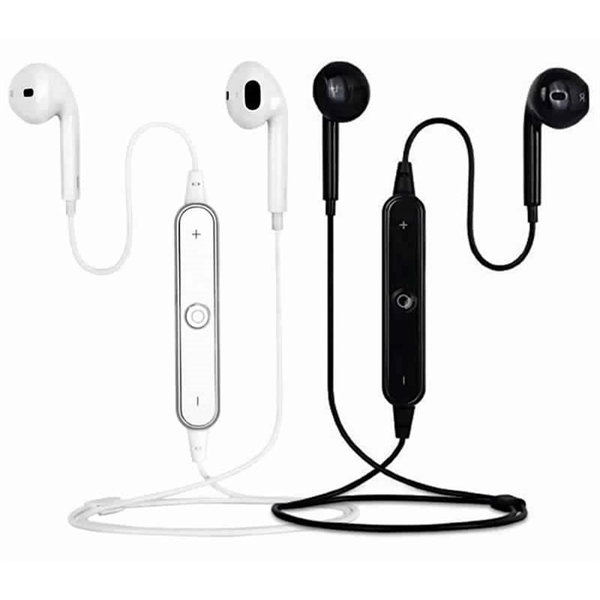 23.6" x 0.67" x 0.59" wireless bluetooth earbuds made of ABS... from ASI 37218 Athena Promo (tm)