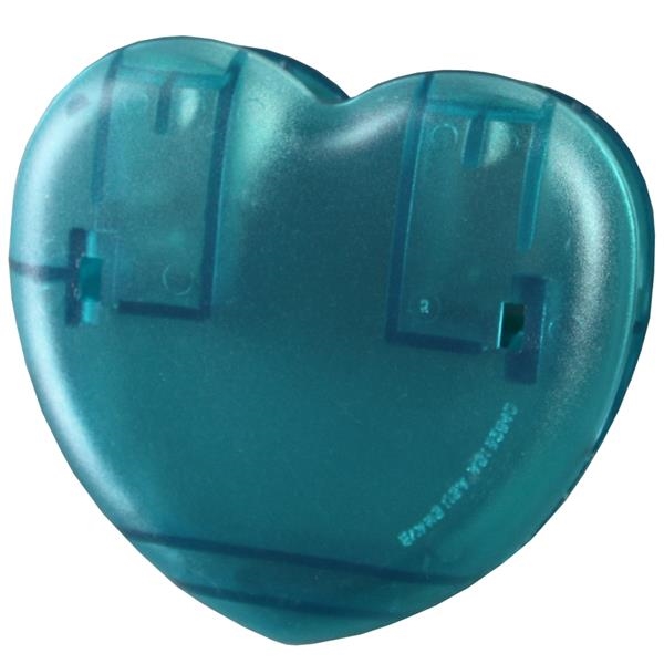 Heart shaped clip tightly seals food bags.... from ASI 52840 Evans Manufacturing / Evans