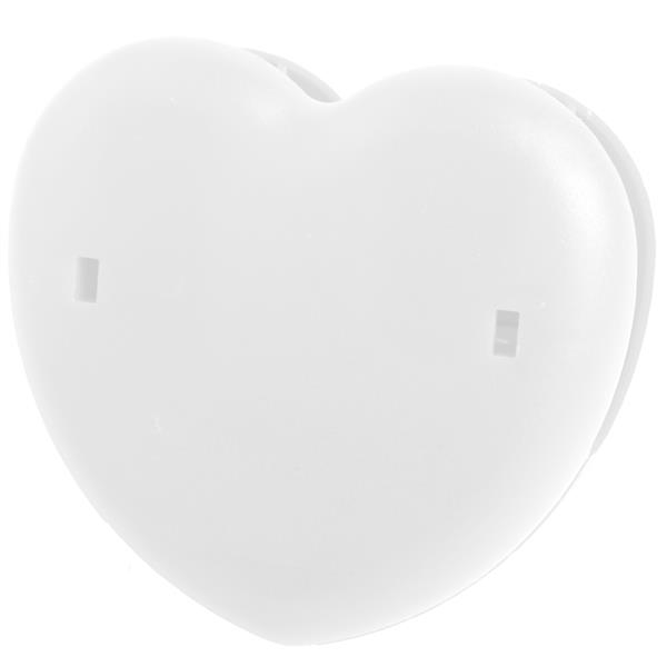 Heart shaped clip tightly seals food bags.... from ASI 52840 Evans Manufacturing / Evans