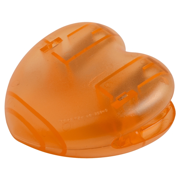 Heart shaped clip tightly seals food bags.... from ASI 52840 Evans Manufacturing / Evans