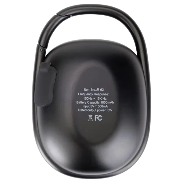 Waterproof Bluetooth Speaker w/ Carabiner Clip.... from ASI 46755 Cosmo Promos