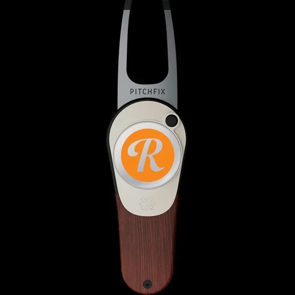 Divot fixer with removable magnetic ball marker.... from ASI 57653 Gold Bond