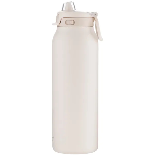 32 oz stainless steel water bottle with threaded quick-fill lid.... from ASI 51197 ETS Express, LLC
