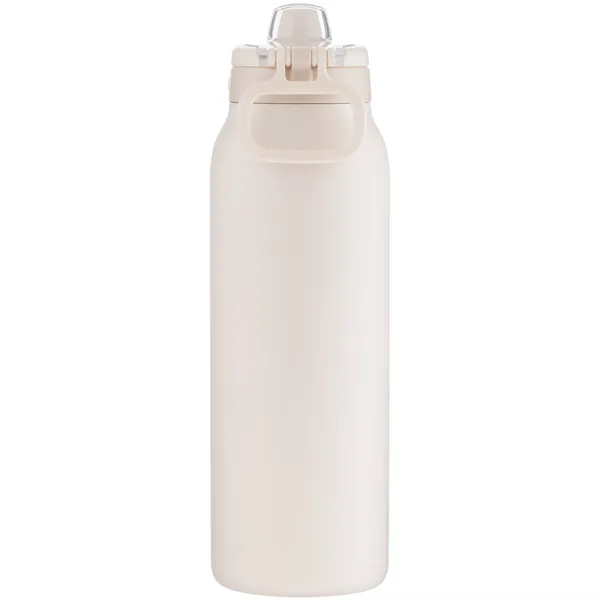 32 oz stainless steel water bottle with threaded quick-fill lid.... from ASI 51197 ETS Express, LLC