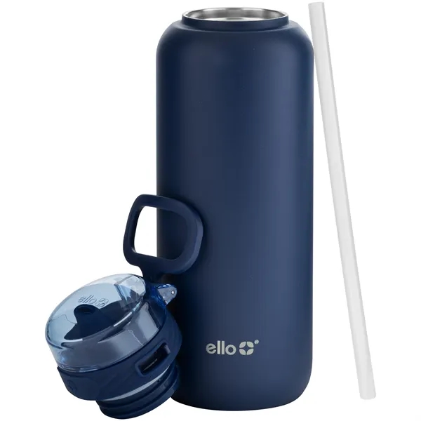 32 oz stainless steel water bottle with threaded lid and straw.... from ASI 51197 ETS Express, LLC