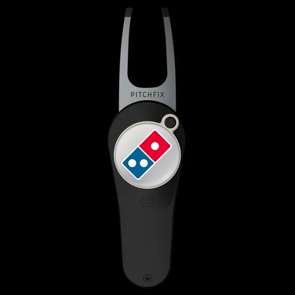 Switchblade-style divot fixer with removable ball marker.... from ASI 57653 Gold Bond