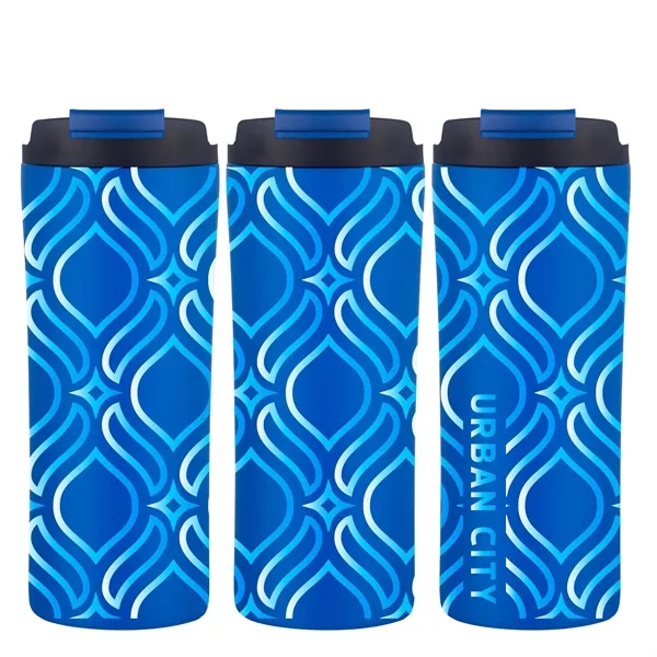 20 oz. Dual Lid Tumbler with a metal straw and silicone... from ASI 90807 Tekweld