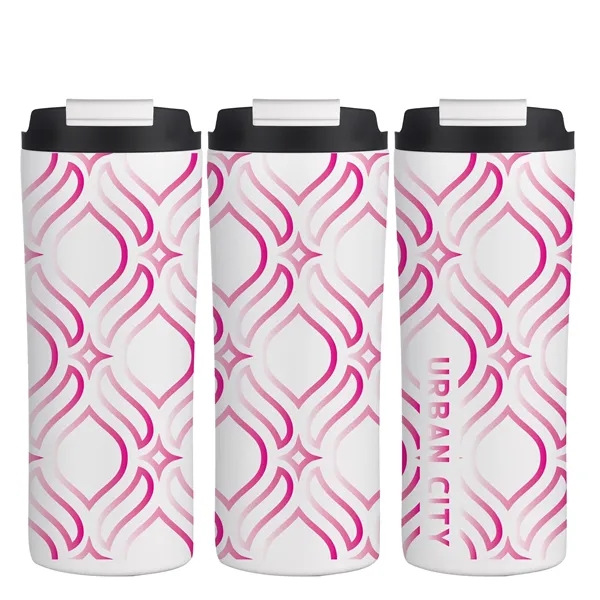 20 oz. Dual Lid Tumbler with a metal straw and silicone... from ASI 90807 Tekweld